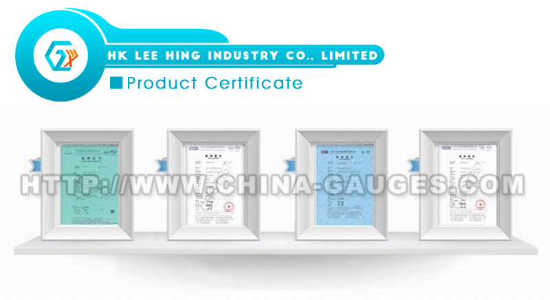 products certificate